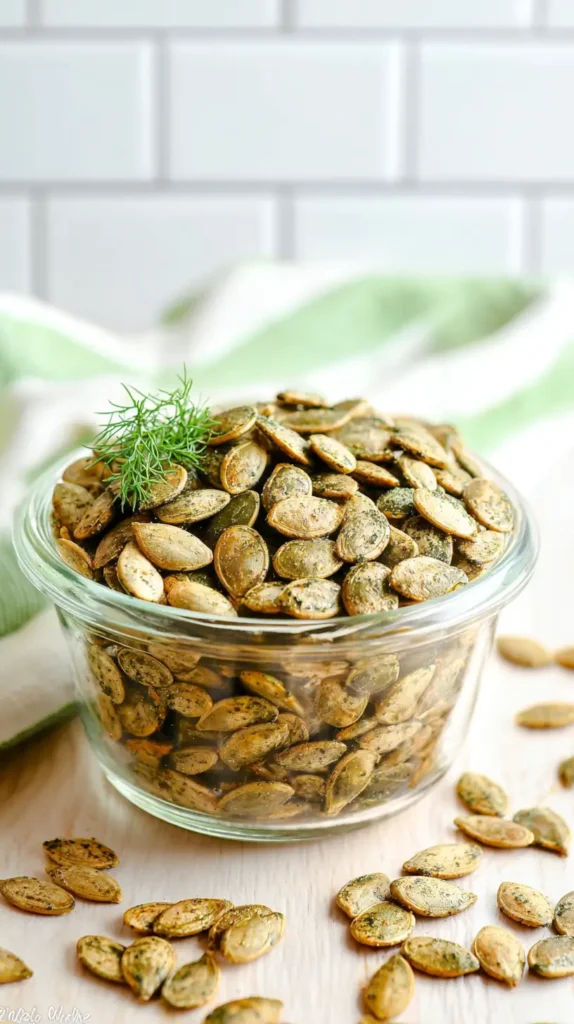dill pickle pumpkin seeds