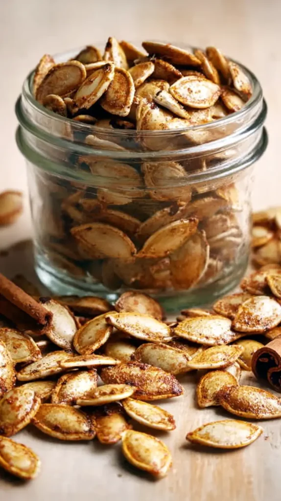 apple cider pumpkin seeds