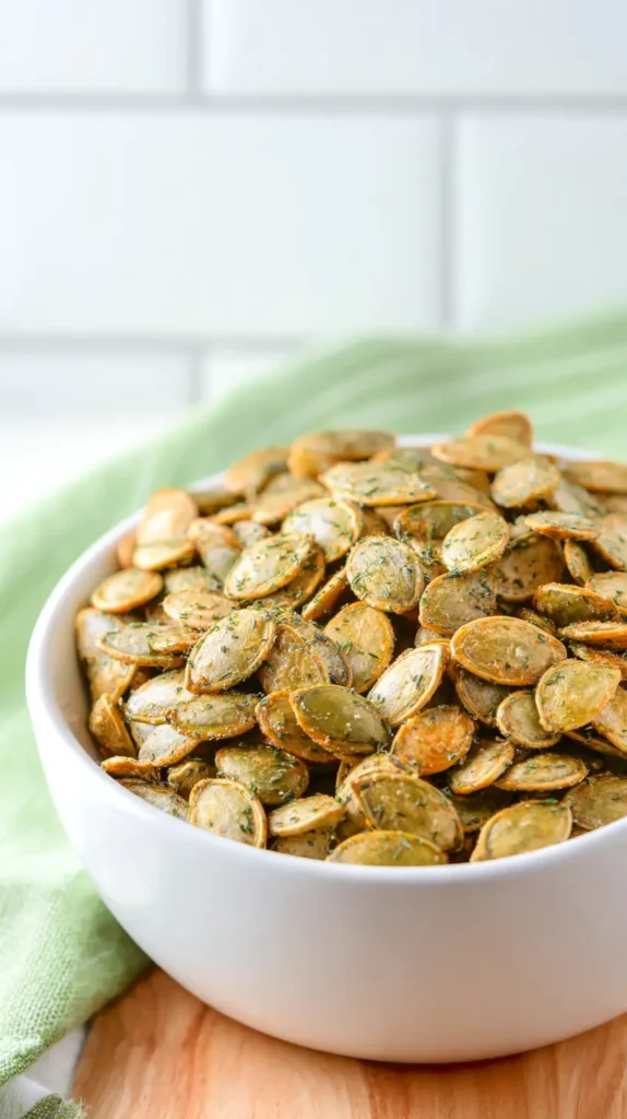 dill pickle pumpkin seeds