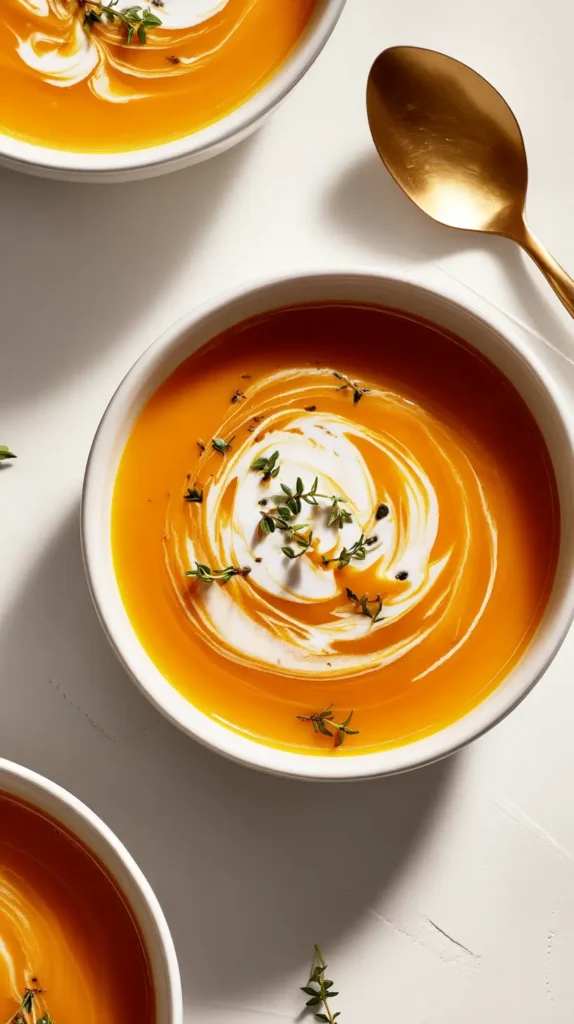 pumpkin apple cider soup