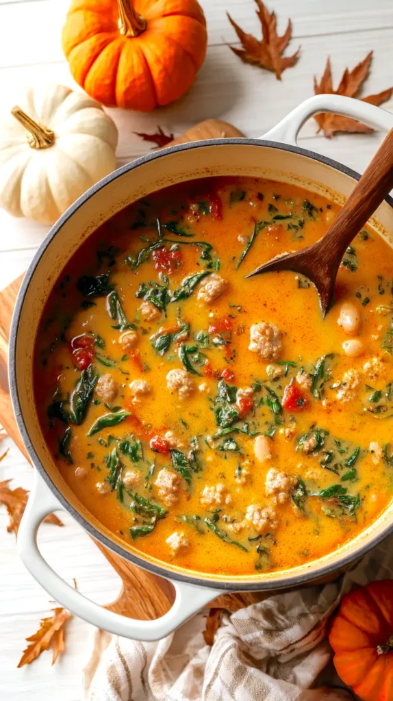 soup in a pot