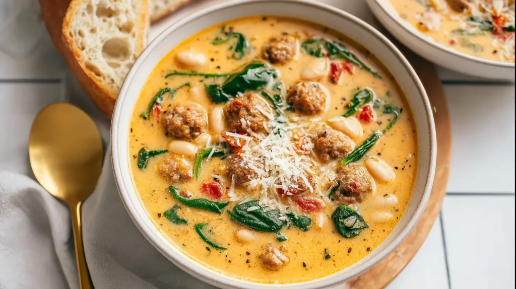pumpkin sausage soup
