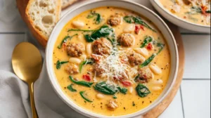 pumpkin sausage soup