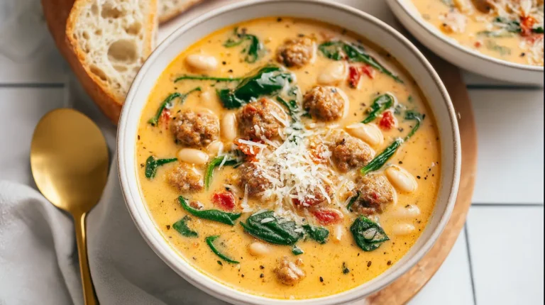 pumpkin sausage soup