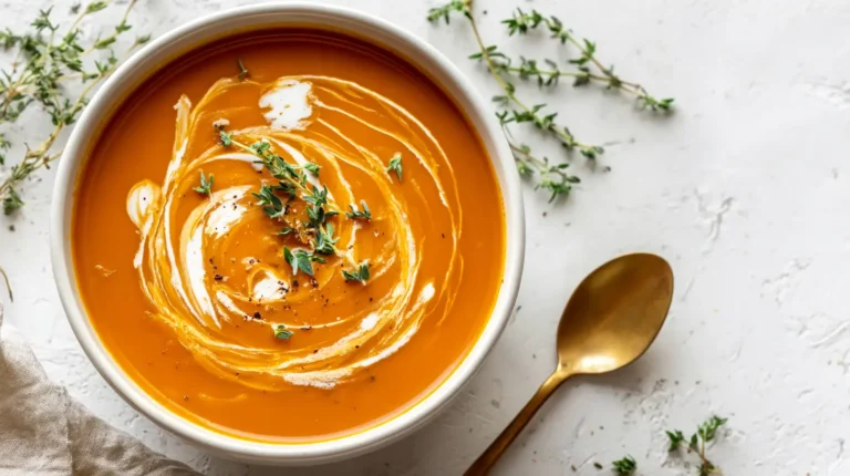 pumpkin apple cider soup