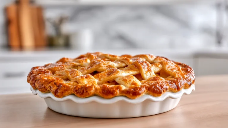 spiced apple pie