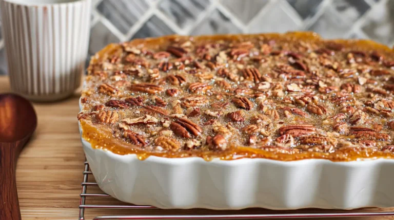 upside-down pumpkin pie