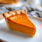 sweet potato pie slice