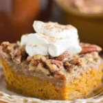 upside-down pumpkin pie