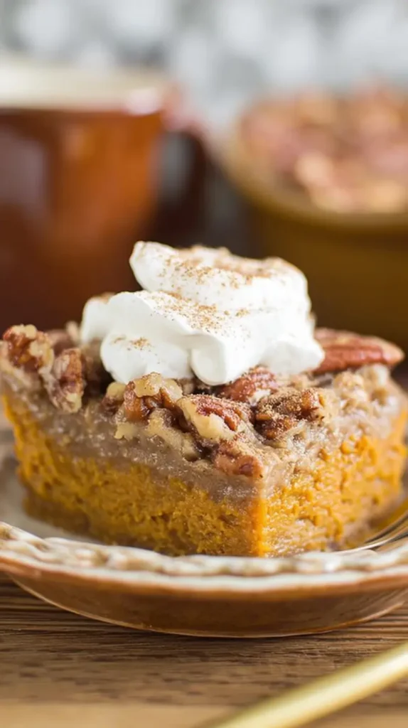 upside-down pumpkin pie
