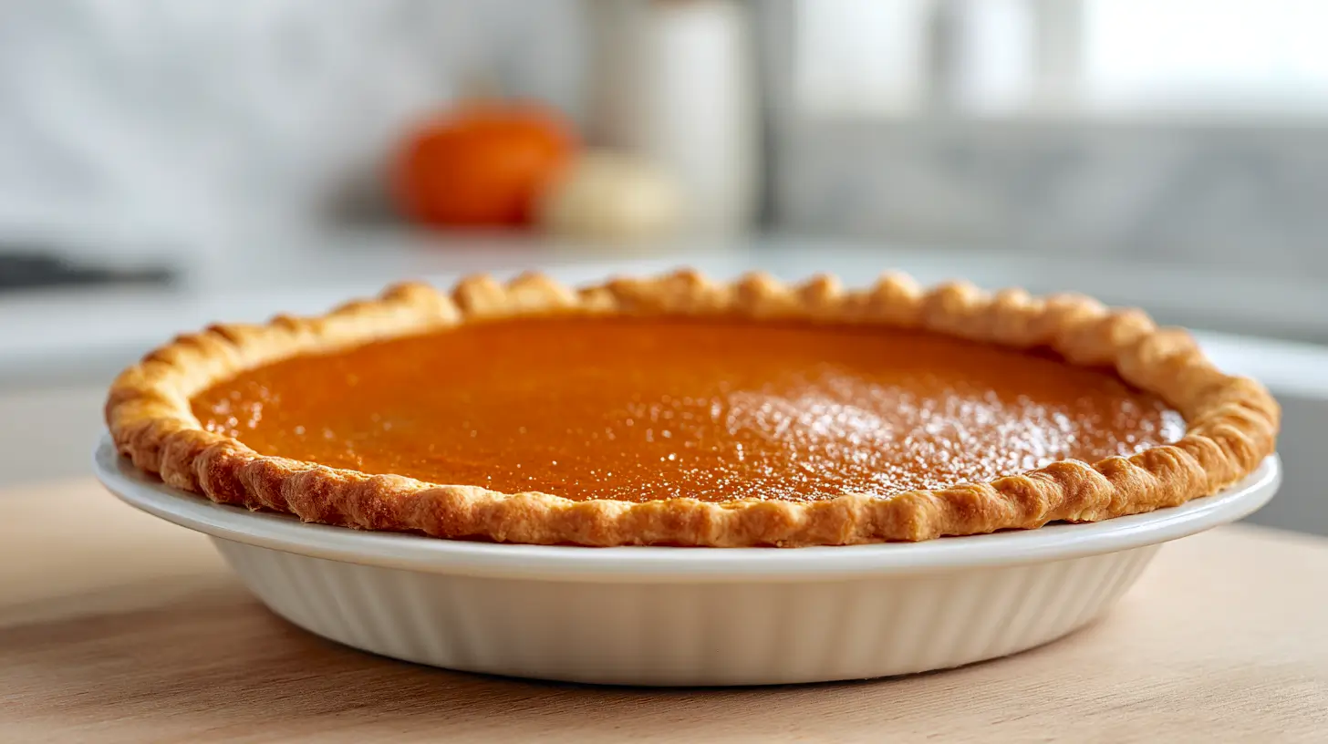 whole pumpkin pie