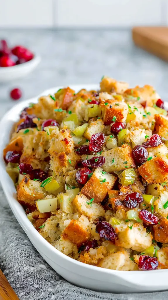 cranberry apple stuffing