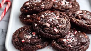 dark chocolate peppermint cookies