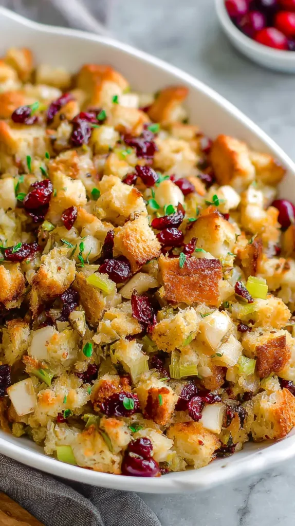 cranberry apple stuffing