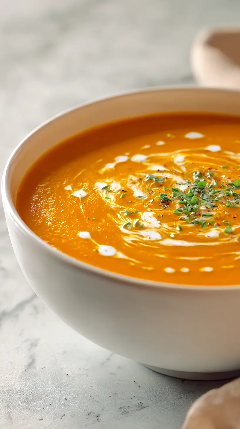 pumpkin soup bowl