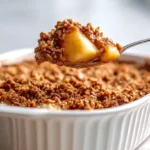 gingerbread apple crumble