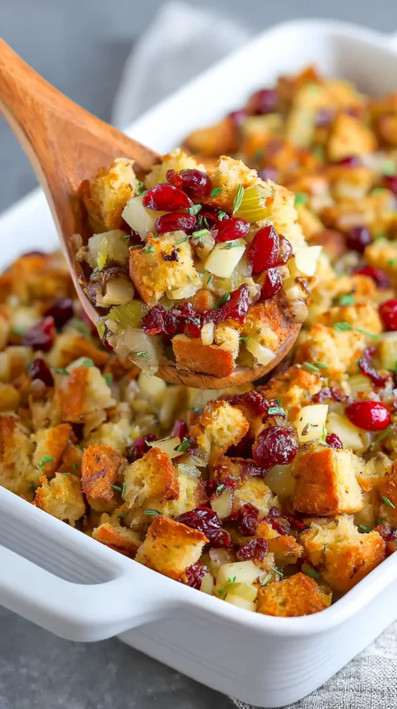 cranberry apple stuffing
