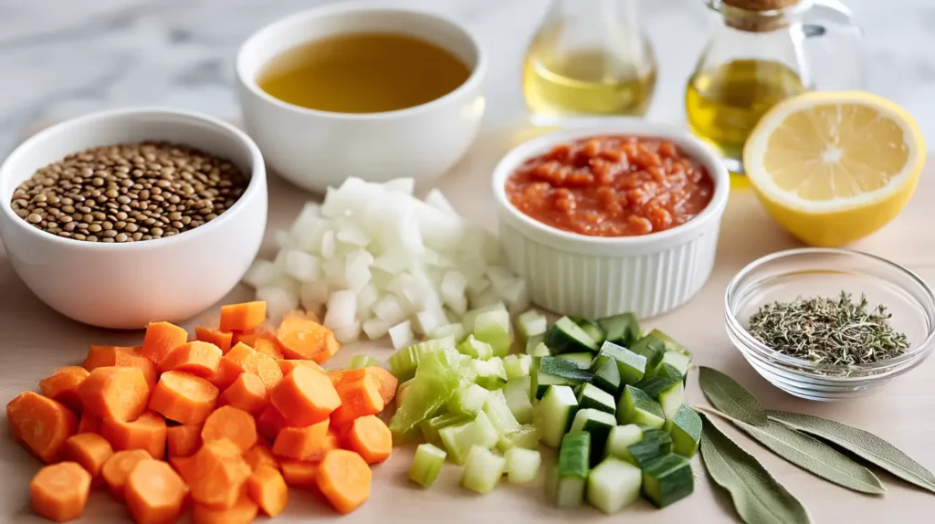 ingredients on the kitchen counter