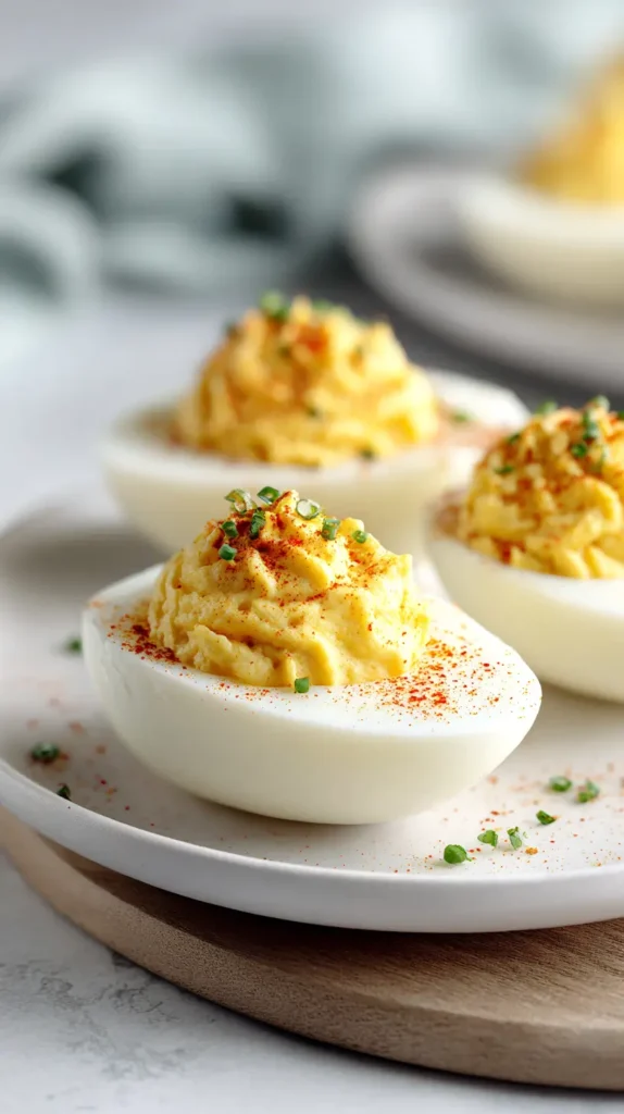 deviled eggs