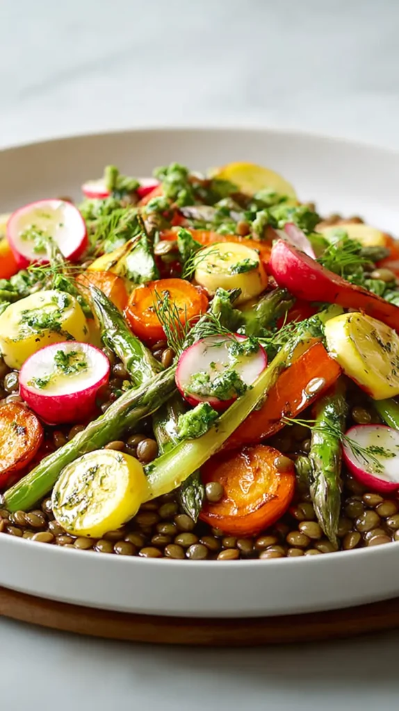 lentil bowl