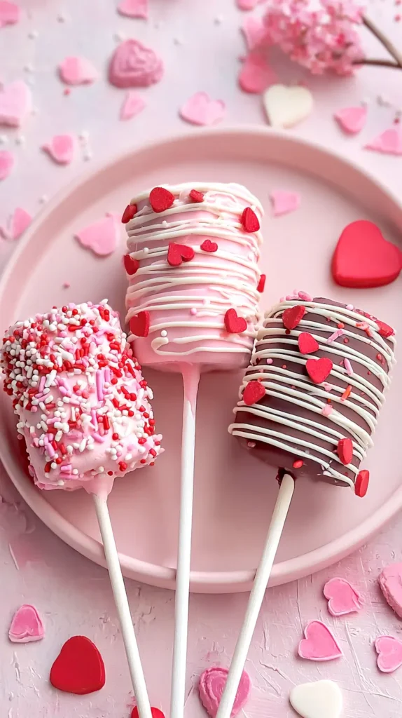 marshmallow pops