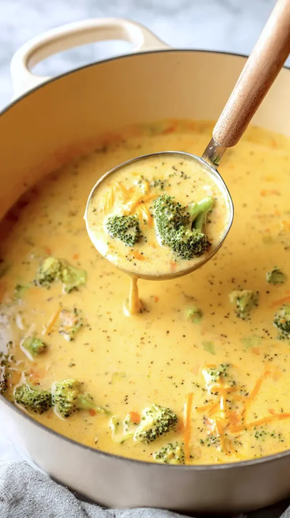 broccoli cheddar soup