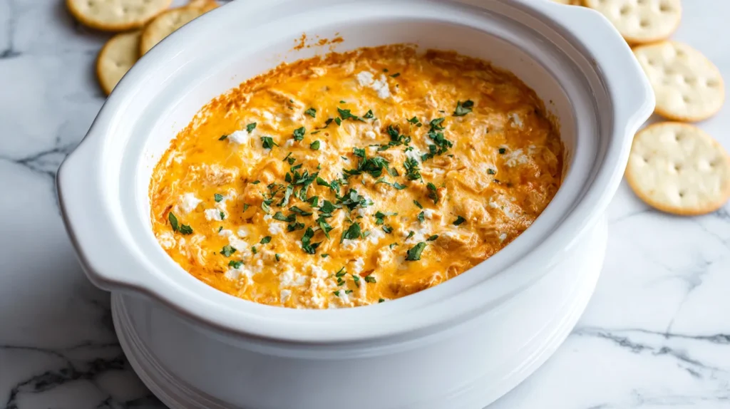 crockpot buffalo chicken dip