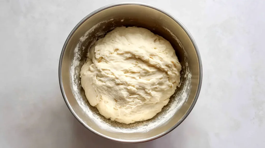 dough in a bowl