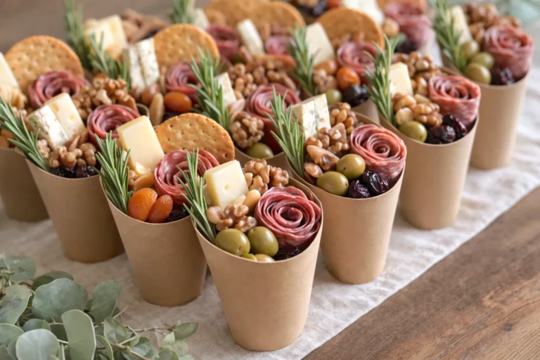 individual charcuterie cups