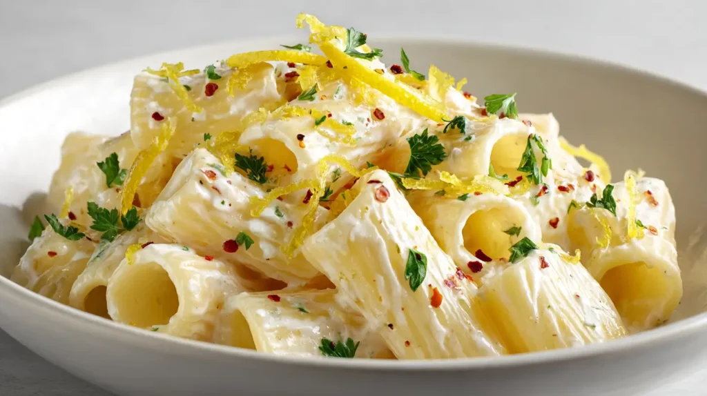 lemon ricotta pasta