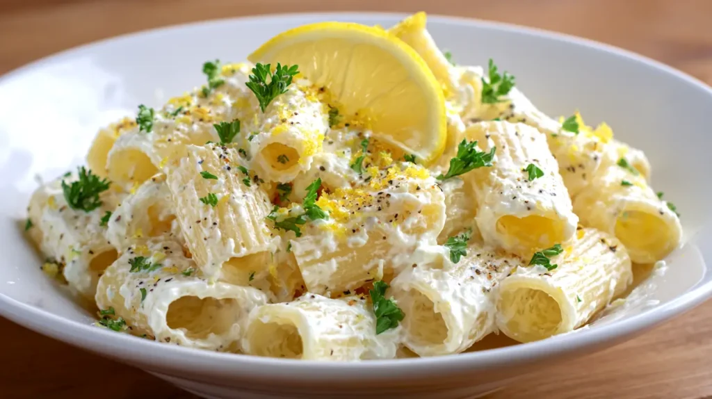 lemon ricotta pasta