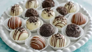 Oreo truffle platter