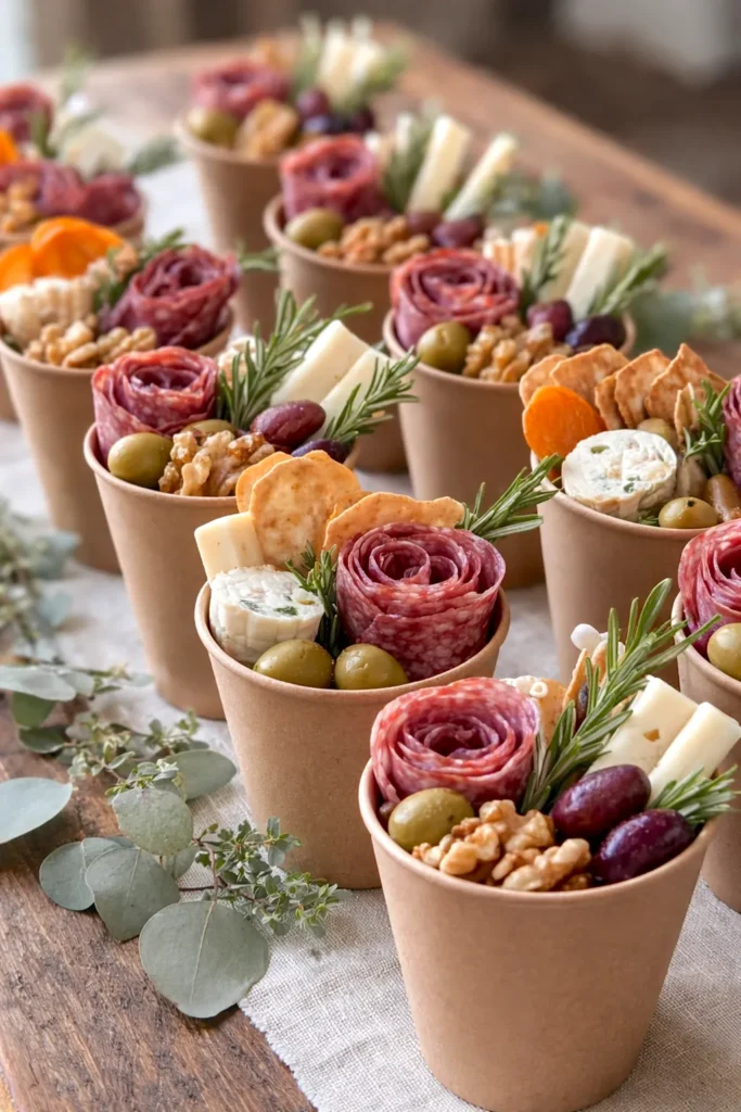 individual charcuterie cups 
