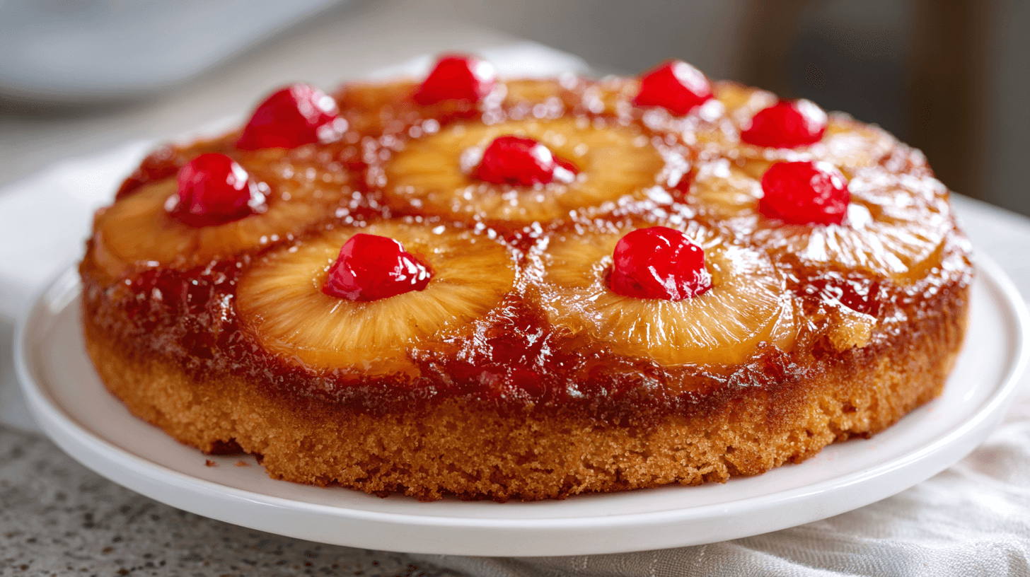 pineapple upside down cake