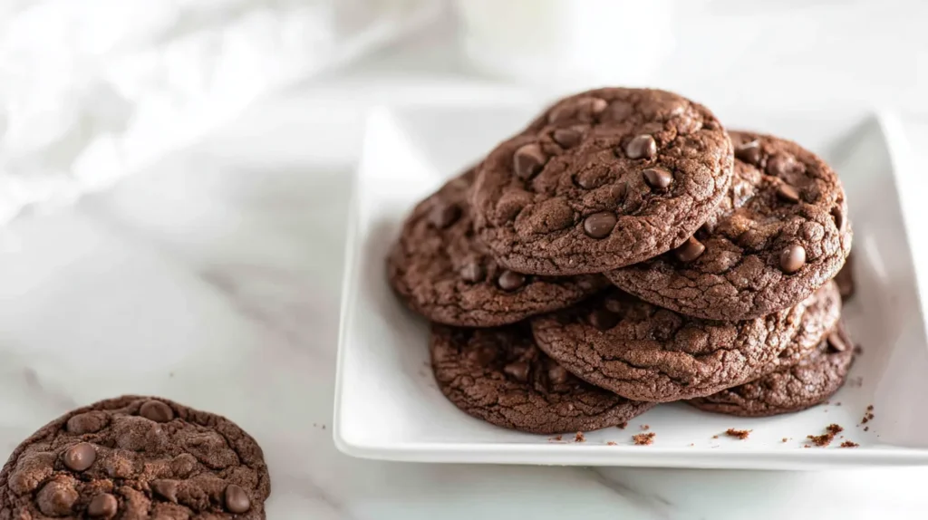 chocolate chocolate chip cookies