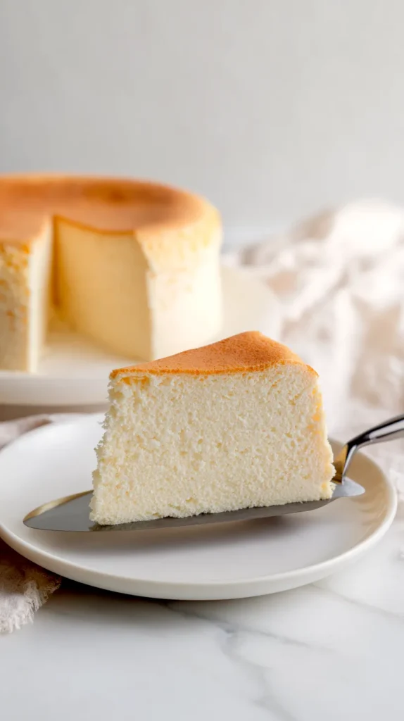 Japanese cotton cheesecake