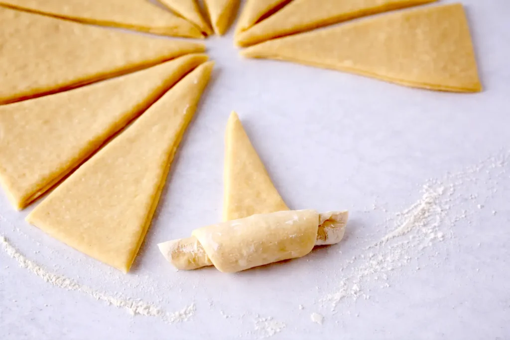 rolling dough process step 2