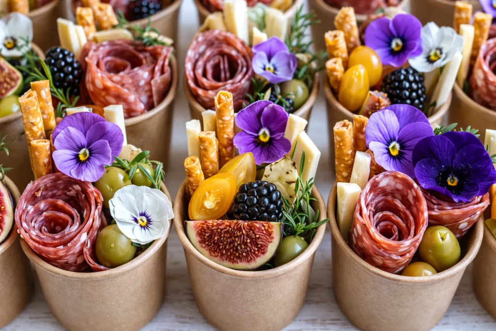 individual charcuterie cups 