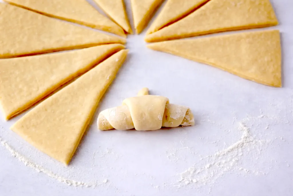 rolling dough process step 3