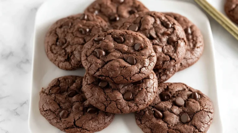 chocolate chocolate chip cookies