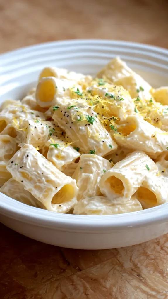 lemon ricotta pasta