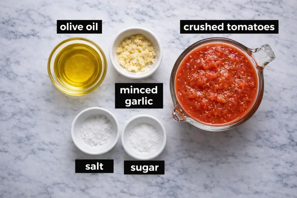 ingredients on the kitchen counter