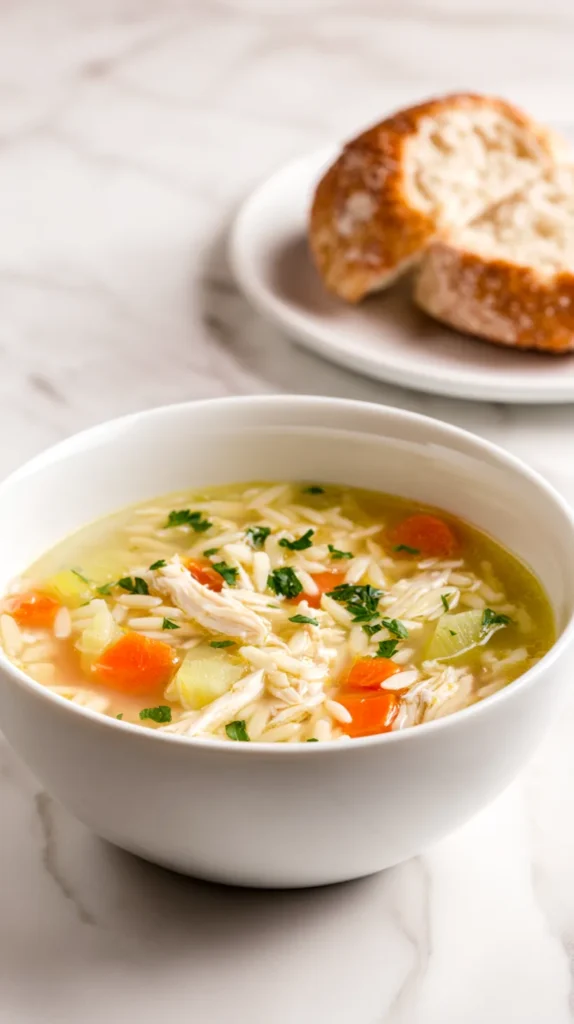 bread and soup