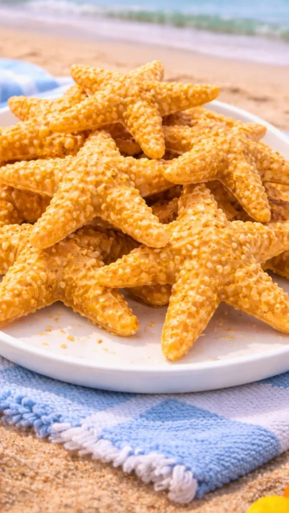 butterscotch starfish crunchy beach snacks